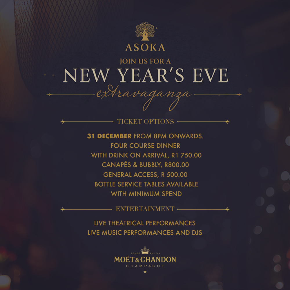 Asoka New Year's Eve Extravaganza 2019